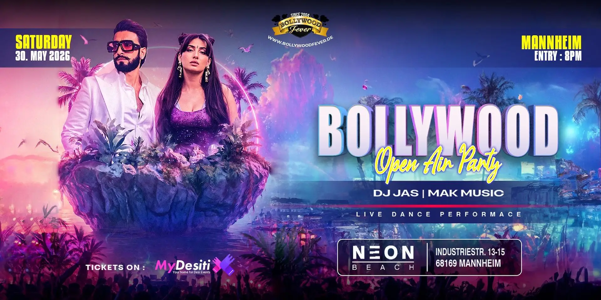 Bollywood Open Air Party @ Mannheim (Beach Club)