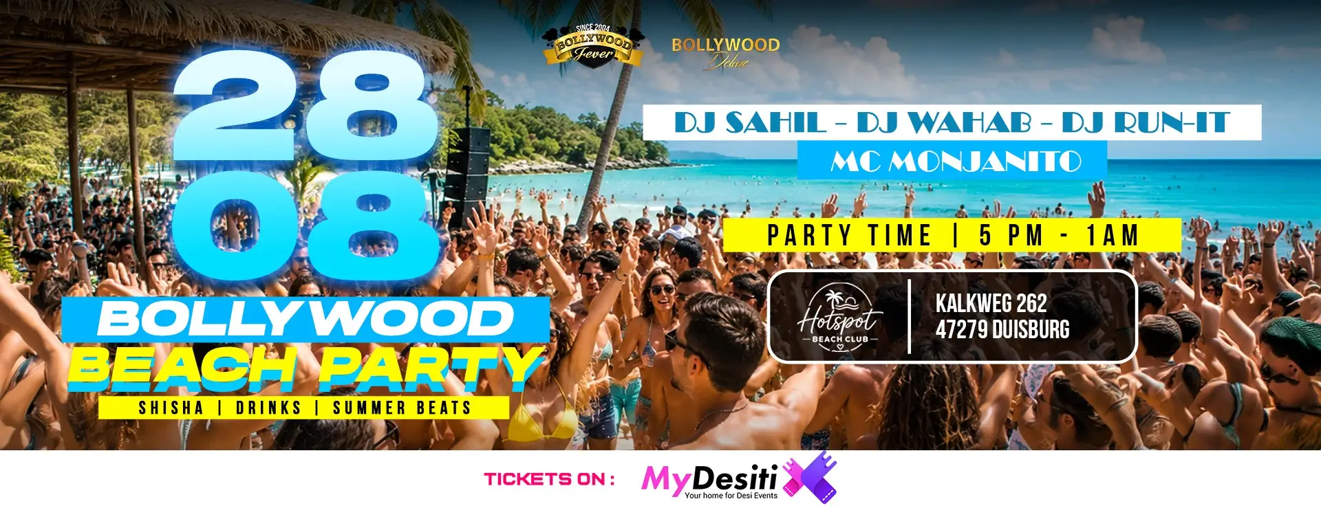 BOLLYWOOD BEACH PARTY