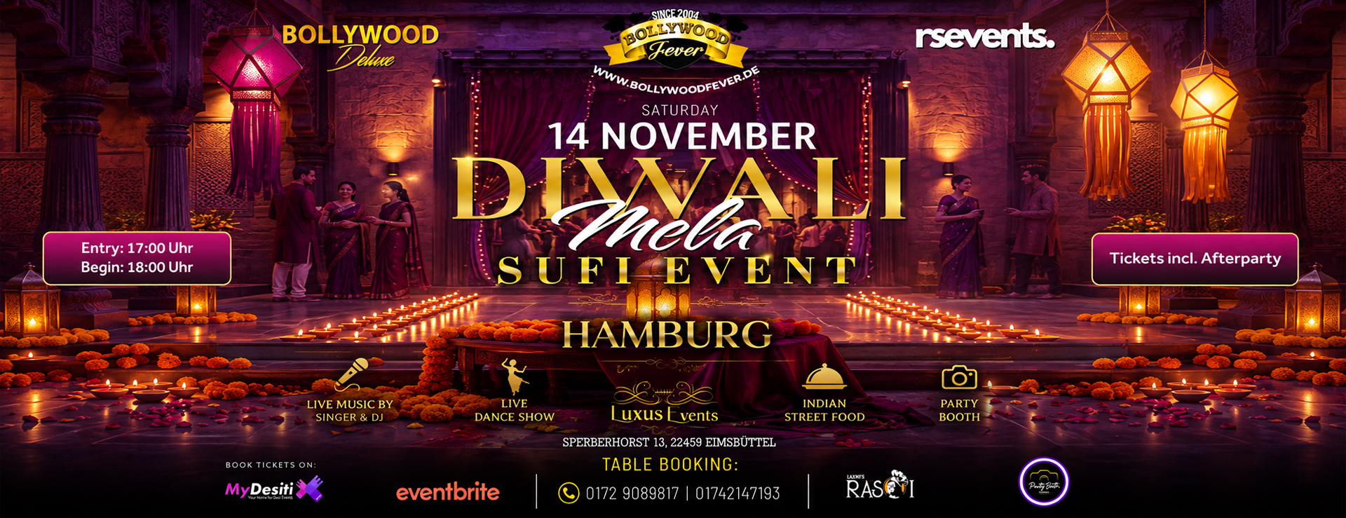 Diwali Mela with Sufi Night in Hamburg