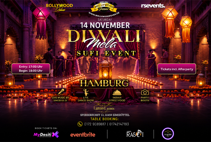 Diwali Mela with Sufi Night in Hamburg