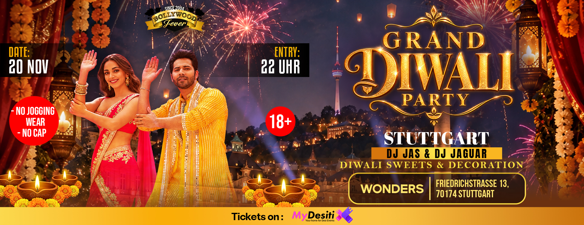 Grand Diwali Night / Bollywood Party Stuttgart