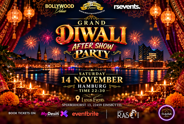 DIWALI PARTY IN HAMBURG | AB 22:30 UHR